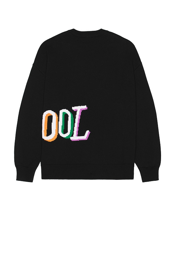 view 2 of 4 Tribal Wrap Knit Sweater in Black