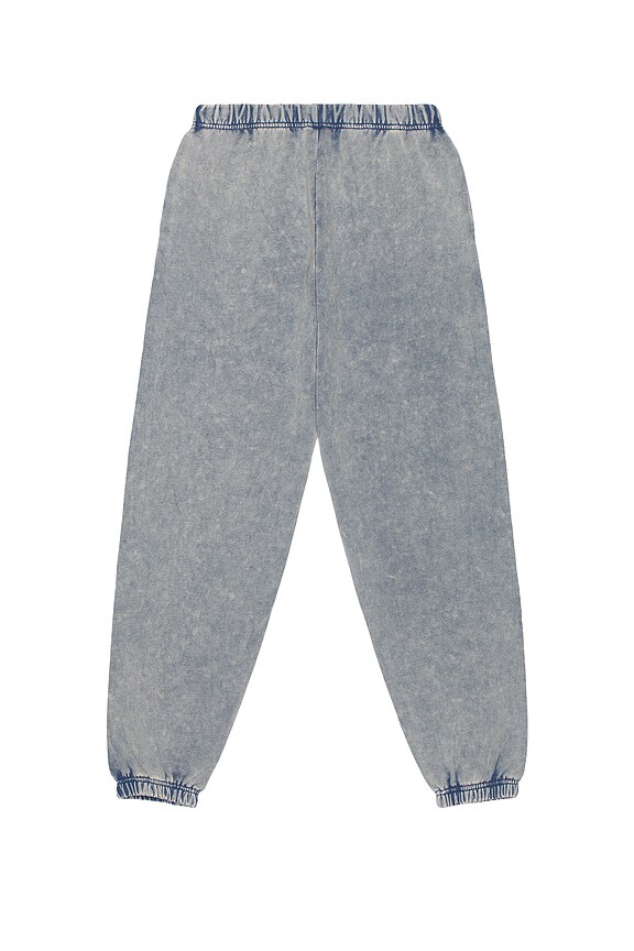 view 2 of 6 Tribal Acid Wash Sweatpant in Denim