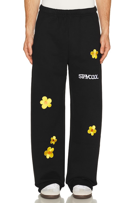 view 1 of 6 Sunflower Straight Sweatpants in Black