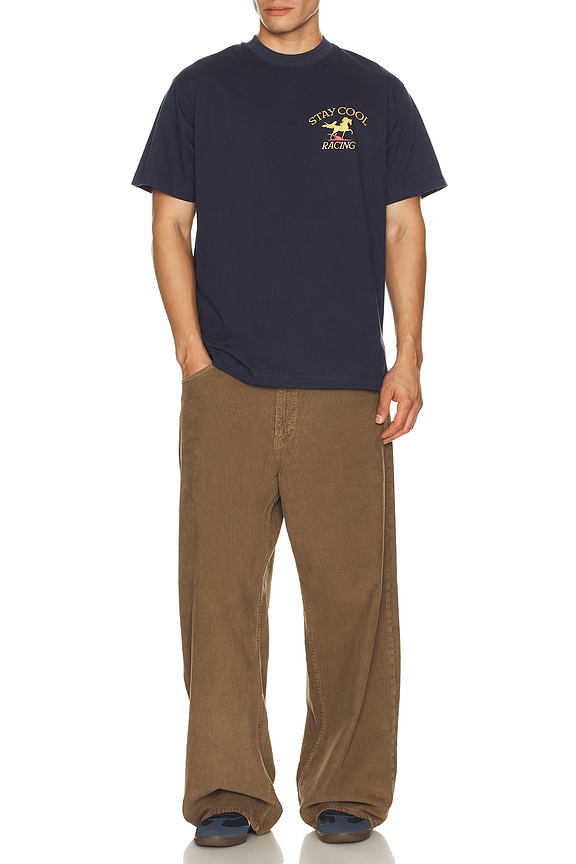 view 2 of 4 Racing T-Shirt in Navy