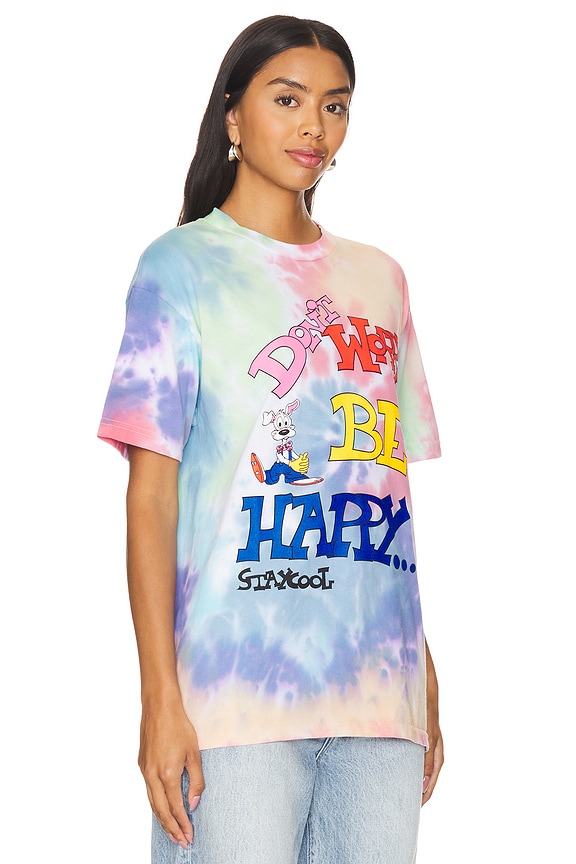 view 2 of 4 Be Happy T-Shirt in Multi