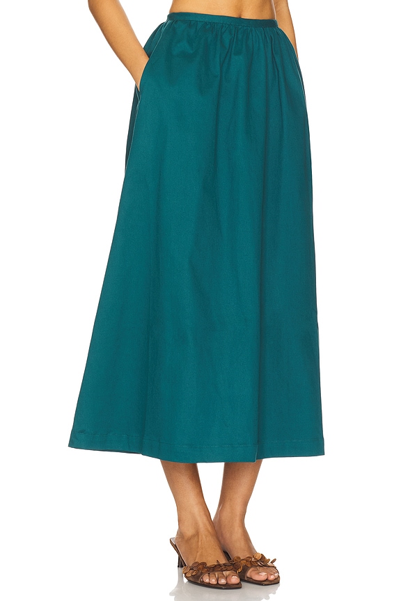 view 2 of 6 Bliss Skirt in Emerald