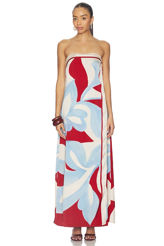 view 1 of 3 ROBE AMOREE in Amoree Red