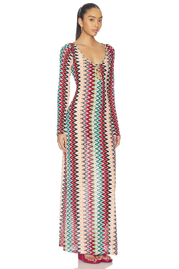 view 2 of 4 Emerie Scoop Neck Maxi Dress in Xyla Wave