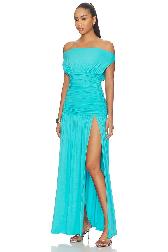view 2 of 3 ROBE IVA  in Turquoise