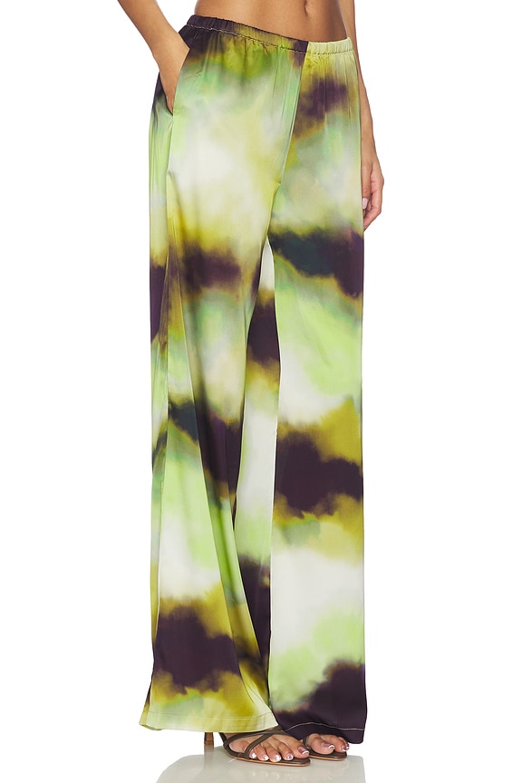 view 2 of 6 Vega Palazzo Pant in Vega Olive