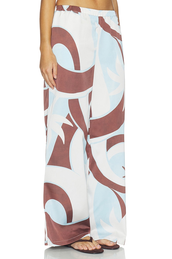 view 2 of 6 PANTALONES PALAZZO KAELI in Rina Blue