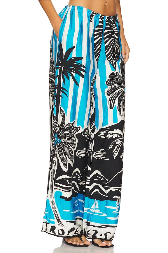 view 2 of 6 PANTALÓN ADALLA in Tropez Print