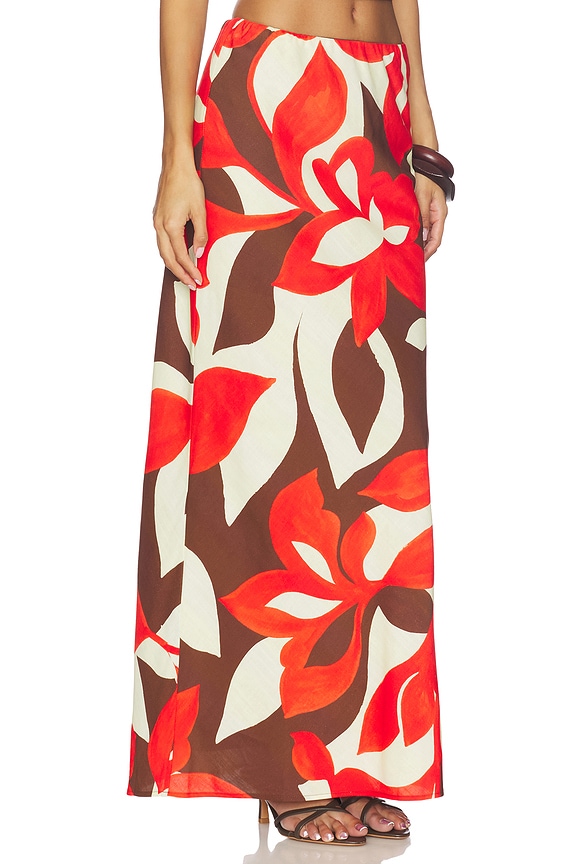 view 2 of 6 JUPE BILLIE in Amoree Chocolate Red