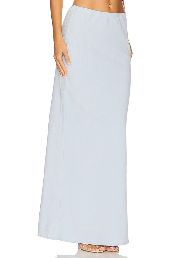 view 2 of 6 Billie Maxi Skirt in Sky Blue