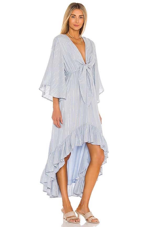 view 2 of 5 Juliana Dress in Therapy Blue