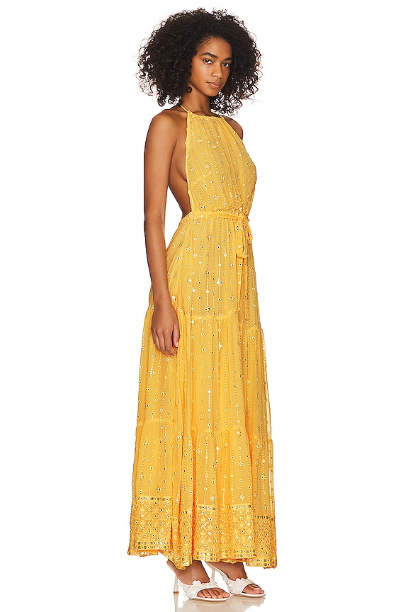 view 2 of 4 Emina Dress in Puebla Yellow