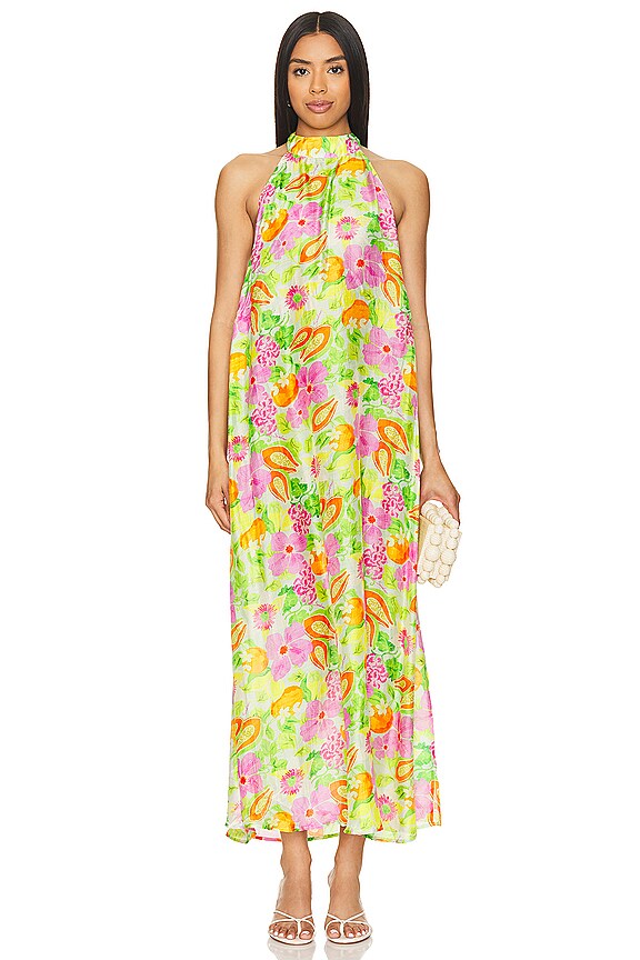 view 2 of 4 Chloe Dress in Mallorca Print