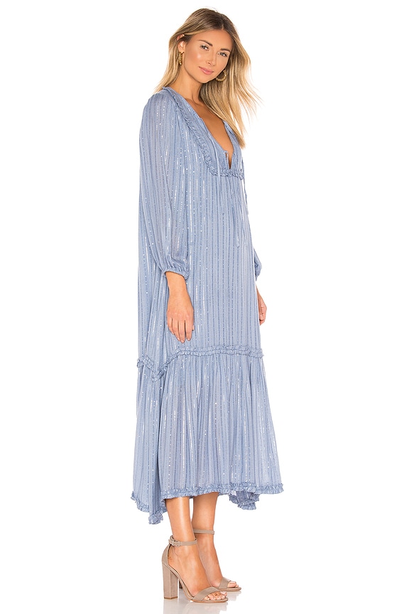 view 2 of 4 VESTIDO MIDI MARIA in Roma Powder Blue