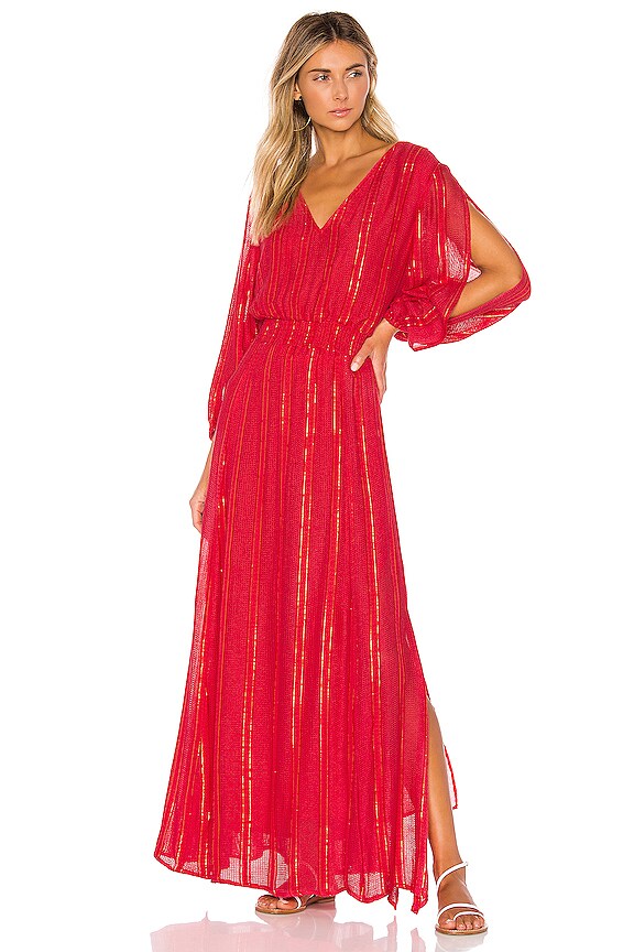 view 1 of 4 Laura Dress in Lisbonne Red