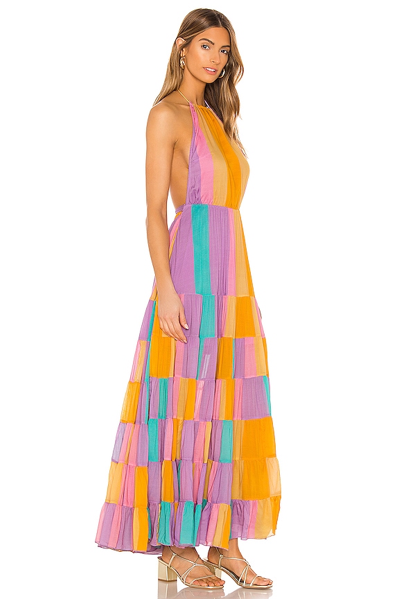 view 2 of 3 ROBE MAXI NEPTUNE in Cancun Multicolor