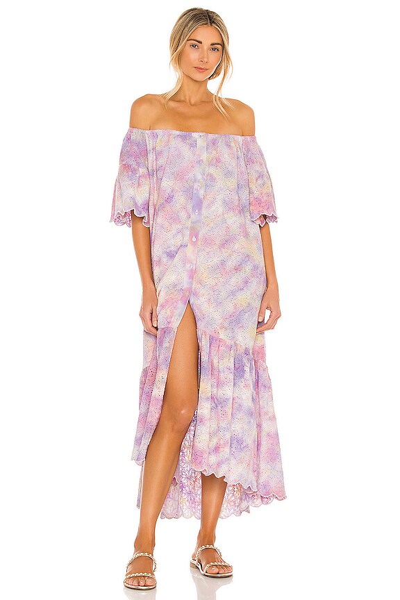 view 2 of 5 Sandra Dress in Eyelet Ivory