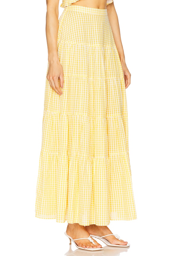 view 2 of 6 JUPE ODETTE in Gingham Yellow
