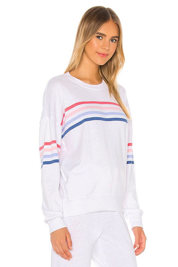 view 2 of 4 Basic Sweatshirt in White