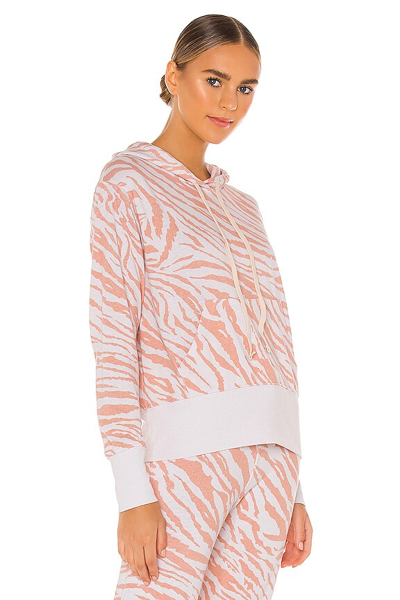 view 2 of 4 Zebra Hoodie in Bone