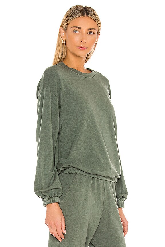 view 2 of 4 Blouson Sweatshirt in Olive