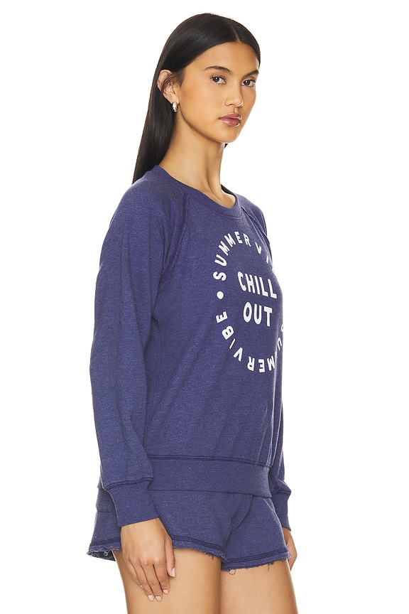 view 2 of 4 Raglan Sweatshirt in Deep Sea Navy