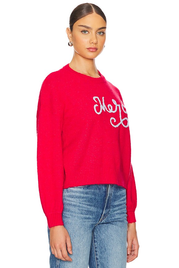 view 2 of 4 JERSEY MERCI CREW NECK in Flare Red