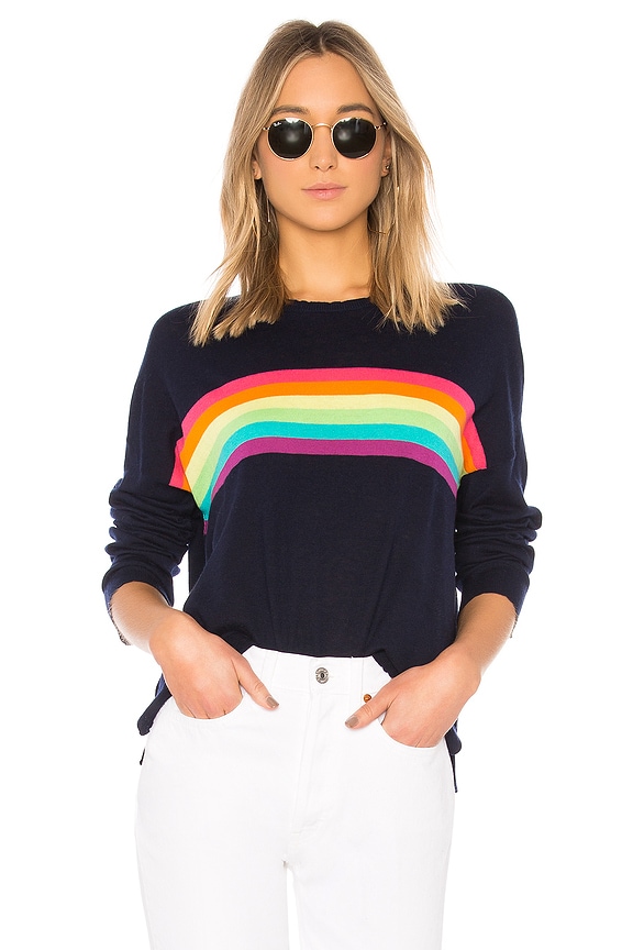 view 1 of 4 PULL RAINBOW STRIPES in Navy