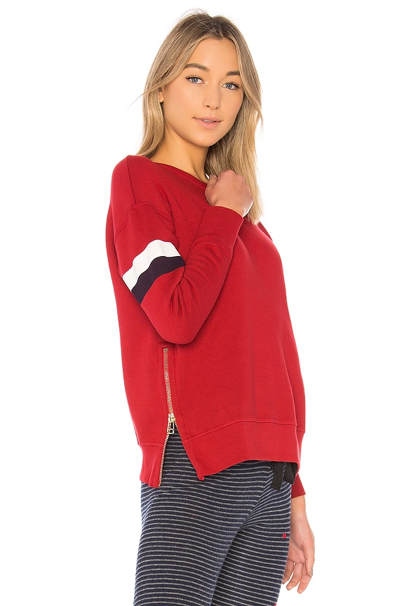 view 2 of 4 SUDADERA in Crimson