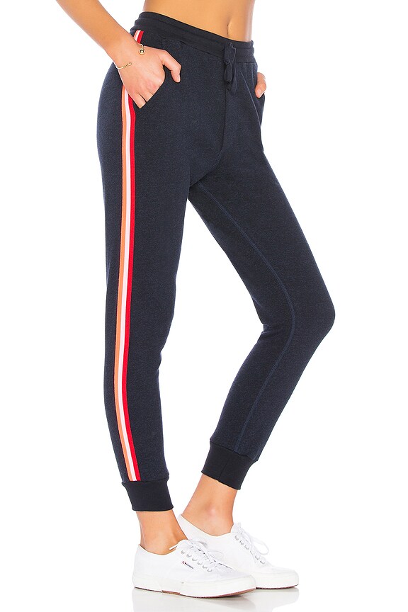 view 2 of 4 PANTALON FORME JOGGING in Navy