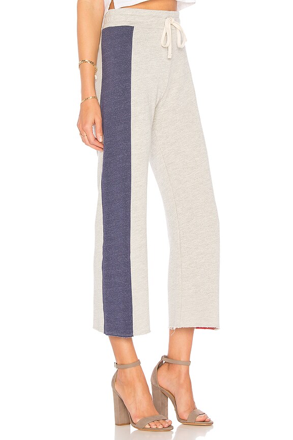 view 2 of 4 Colorblock Sweatpants in Heather Grey