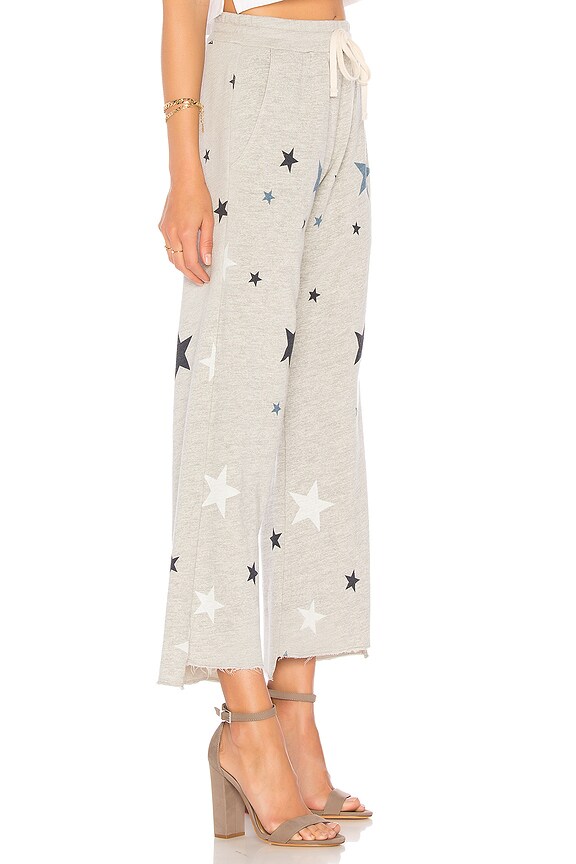 view 2 of 4 Stars Flare Sweatpant in Heather Grey