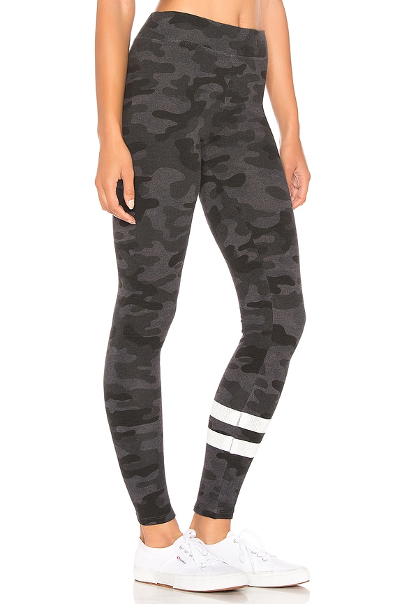 view 2 of 4 Stripes Camo Yoga Pant in Charcoal