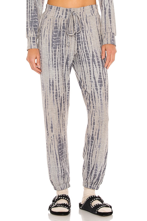 view 1 of 4 Shibori Sweatpant in Heather Grey
