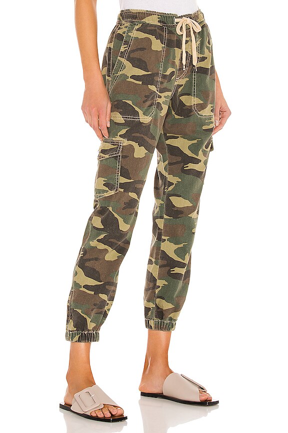 view 2 of 4 Camo Drawstring Jogger in Super Bleach