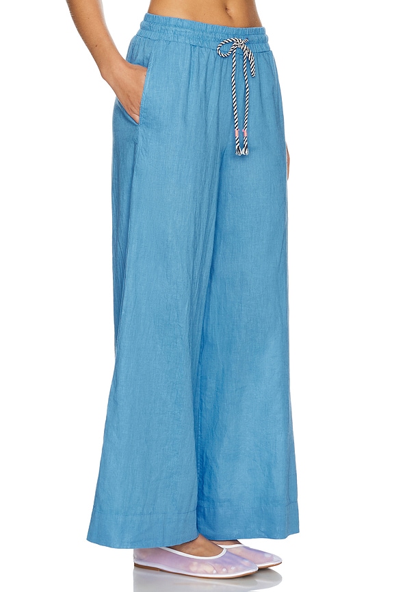 view 2 of 4 PANTALON LARGE in Azule