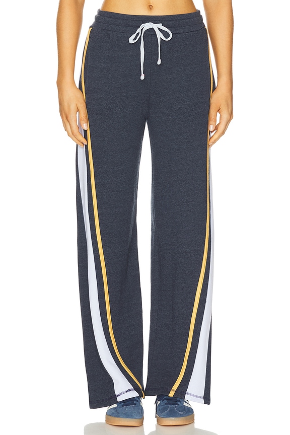 view 2 of 7 Wide Leg Athlete Pant in Deep Navy