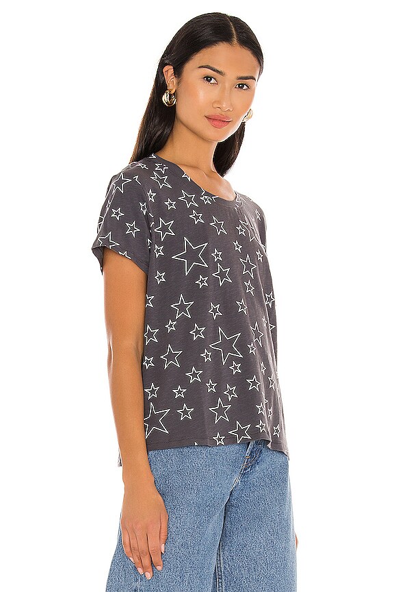 view 2 of 4 Stars Vintage Tee in Coal
