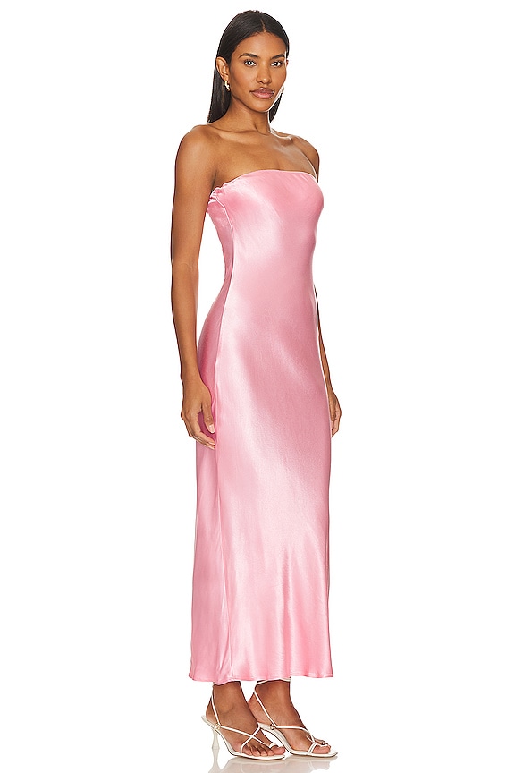 view 2 of 3 X Revolve Angel Strapless Midi Dress in Pink