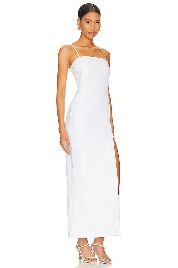 view 2 of 3 Palmer Dress in White