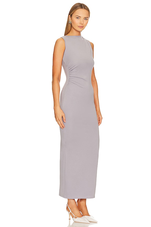 view 2 of 4 MAYA 루치드 미디 드레스 in Stone