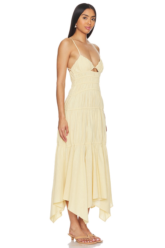 view 2 of 3 VESTIDO THALIA in Yellow