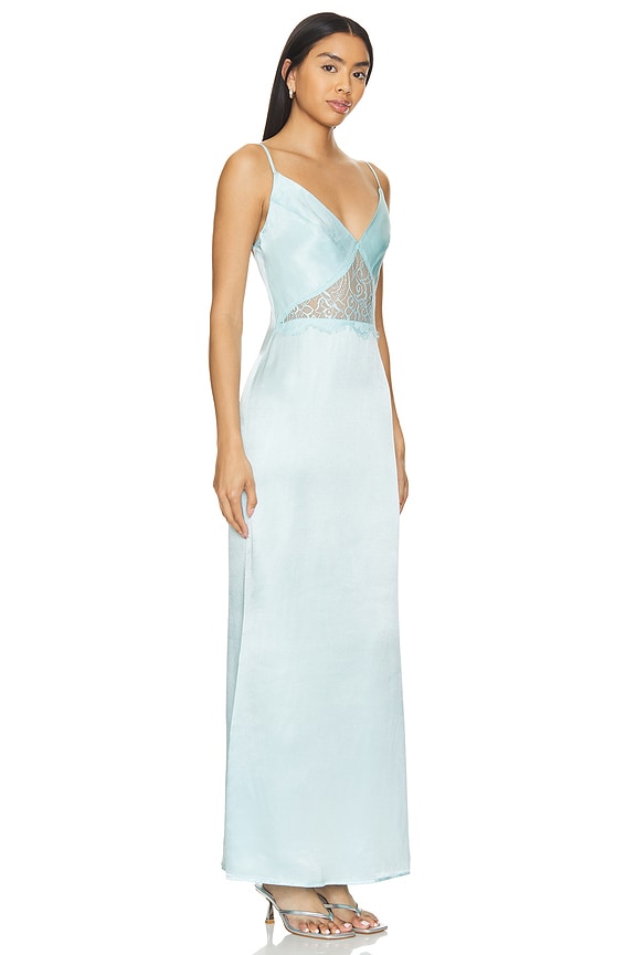 view 2 of 3 x REVOLVE Halliwel Maxi Dress in Light Blue