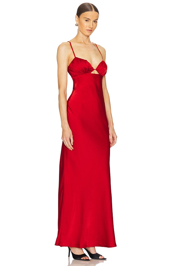 view 2 of 3 Amalia Maxi Dress in Red