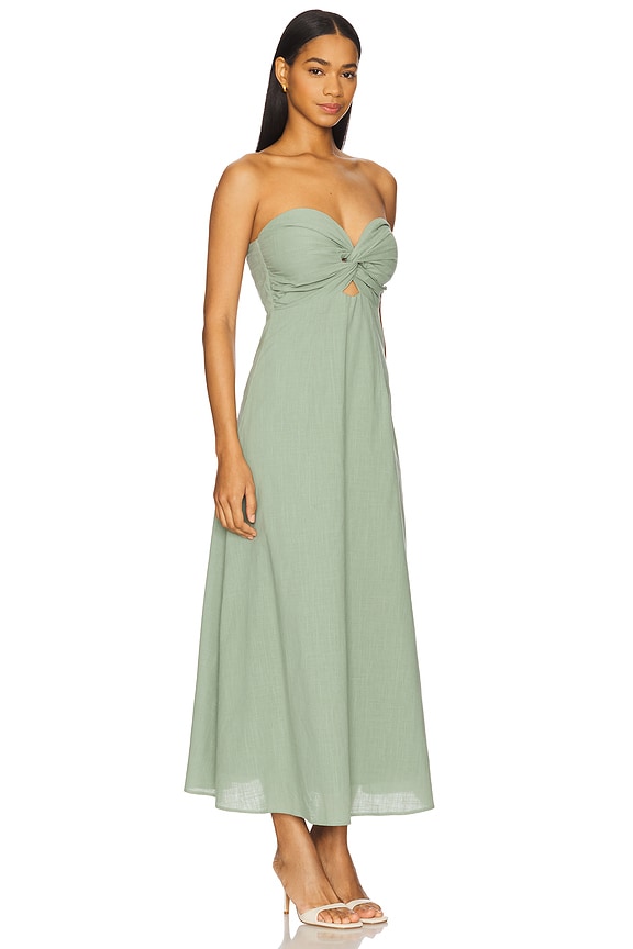 view 2 of 3 x REVOLVE Lilly Dress in Sage