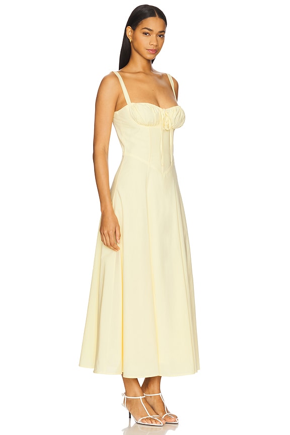 view 2 of 3 VESTIDO ALESSIA in Lemon