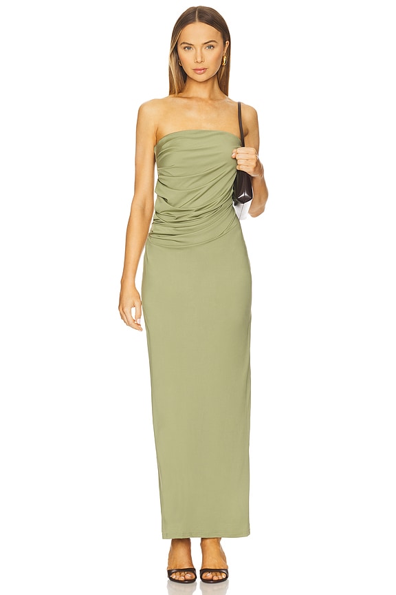 view 1 of 3 Bonni Maxi Dress in Vintage Khaki