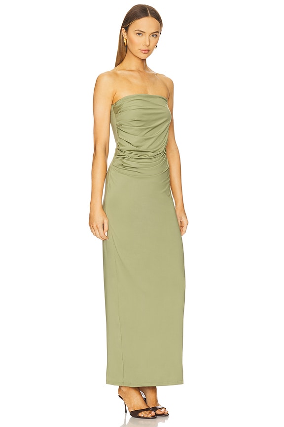 view 2 of 3 Bonni Maxi Dress in Vintage Khaki