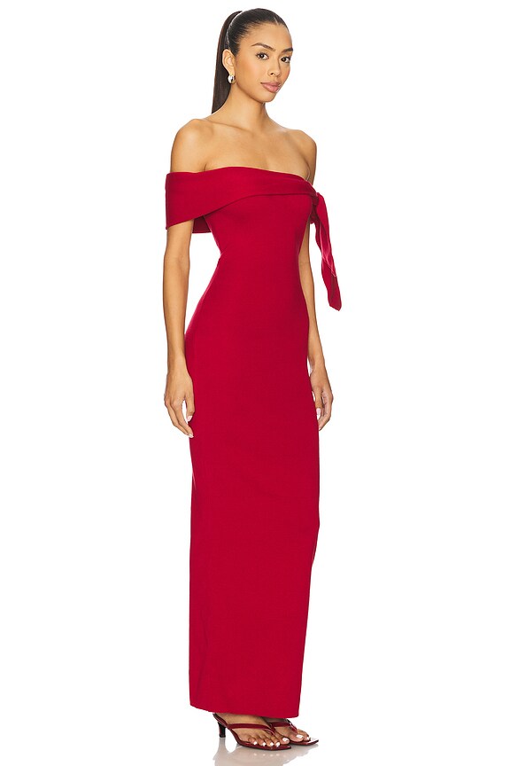 view 2 of 4 JAYMES 원피스 in Burgundy