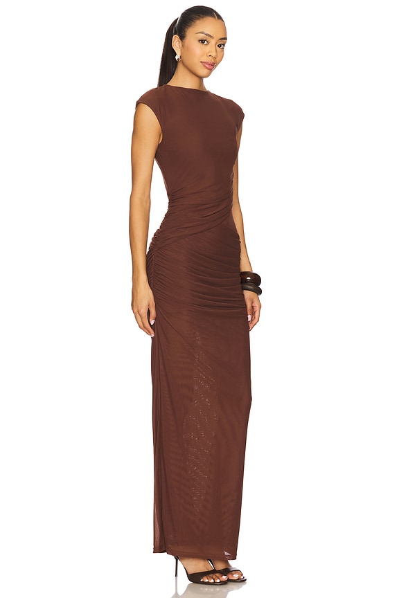 view 2 of 4 x REVOLVE Lorelai Maxi Dress in Chocolate in Mocha